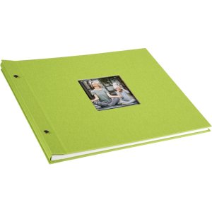Goldbuch Álbum de rosca Bella Vista verde 39x31 cm 40 páginas blancas