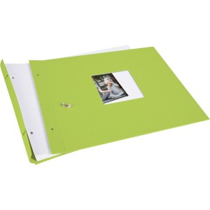 Goldbuch Álbum de rosca Bella Vista verde 39x31 cm 40 páginas blancas