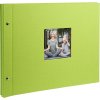 Goldbuch Álbum de rosca Bella Vista verde 39x31 cm 40 páginas blancas