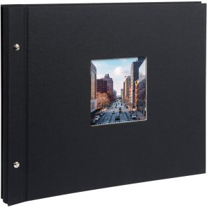 Goldbuch Álbum de rosca Bella Vista negro 39x31 cm...