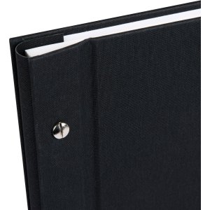 Goldbuch Álbum de rosca Bella Vista negro 39x31 cm 40 páginas blancas