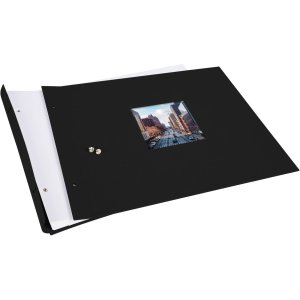 Goldbuch Álbum de rosca Bella Vista negro 39x31 cm 40 páginas blancas