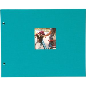 Goldbuch Álbum de rosca Bella Vista turquesa 39x31 cm 40 páginas negras