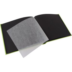 Goldbuch Álbum de rosca Bella Vista verde 39x31 cm 40 páginas negras