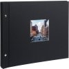 Goldbuch Álbum de rosca Bella Vista negro 39x31 cm 40 páginas negras
