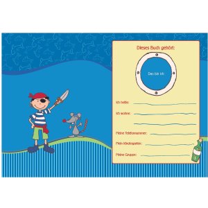 Goldbook Libro de Amigos Jardín de Infancia SAMMY SAMOA 15x21 cm 72 páginas