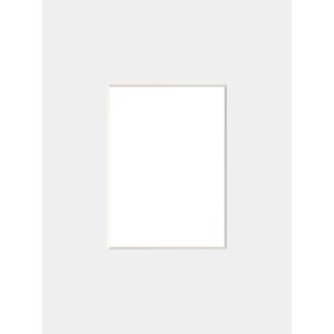 Passepartout listo 24x30 cm para 15x20 cm gris cera