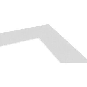 Passepartout listo 24x30 cm para 15x20 cm gris cera