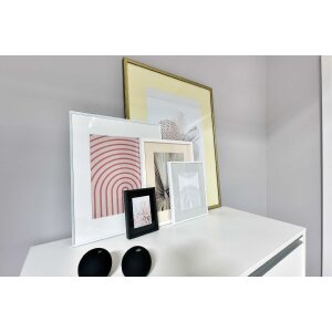 Passepartout listo 24x30 cm para 15x20 cm gris cera