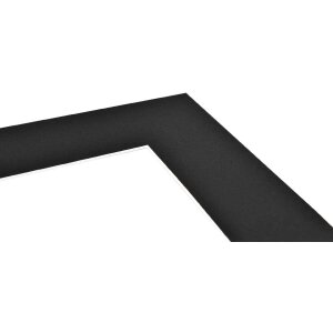 Paspartú confeccionado 20x30 cm para 13x18 cm negro