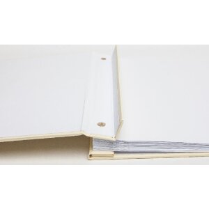 Álbum de rosca Laddi 38x30 cm suero de leche páginas blancas