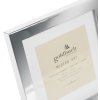 Goldbuch Marco de Retrato de Metal Arte Moderno 10x10 cm plata brillante