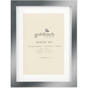 Goldbuch Marco Retrato Metal Arte Moderno 13x18 cm plata