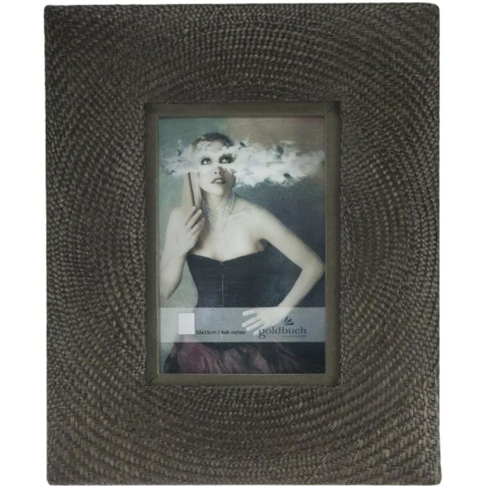 Marco de retrato BOHOL taupe 10x15 cm