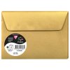 5 sobres Polen 114x162 mm dorado