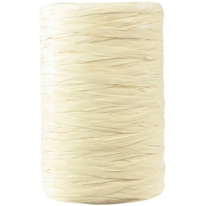 Cinta de regalo Raphia 13mmx100m rollo marfil...