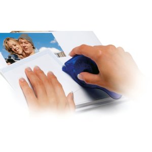 Dispensador de adhesivo de transferencia negro - extraíble