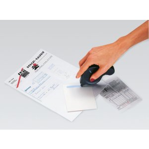 Dispensador de adhesivo transfer azul - extraíble