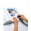 Dispensador de adhesivo transfer azul - extraíble