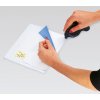 Dispensador de adhesivo transfer azul - extraíble