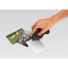 Dispensador de adhesivo transfer azul - extraíble
