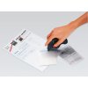 Dispensador de adhesivo transfer azul - extraíble