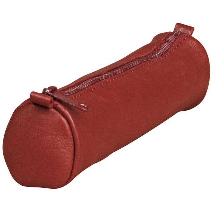 Estuche AgeBag redondo 18,5xØ4 cm rojo