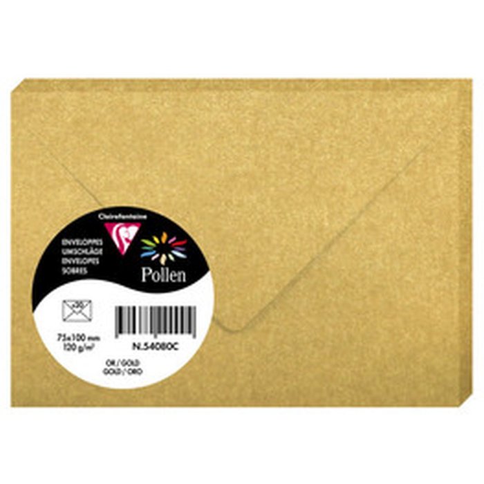 Sobres dorados 75x100 mm - 54080C