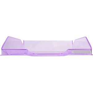 Bandeja de cartas Combo 2 Classic violeta transparente brillante