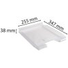 Bandeja para cartas MINI-COMBO 2 Classic cristal transparente