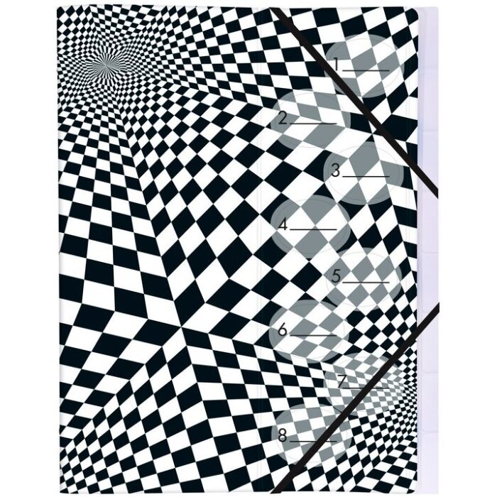 Organizador PP 3 solapas 8 piezas Holographyk