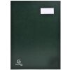 Carpeta de firmas 12 compartimentos verde A4