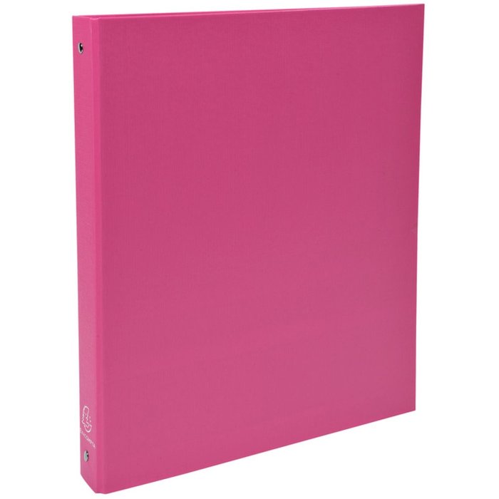 Carpeta de anillas PP A4 4 anillas 30mm Rosa