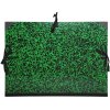 Cartera verde Annonay en 26x33 cm