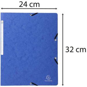 Carpeta esquinera de cartón Manila 400g Nature Future, para formato DIN A4 Colores surtidos