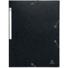 Carpeta A4+ Scotten 3 solapas negro