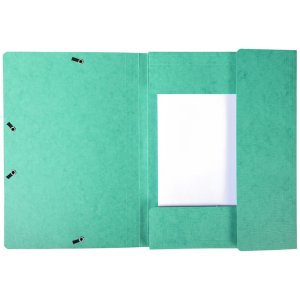 Carpeta A4+ Scotten 3 solapas verde