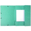 Carpeta A4+ Scotten 3 solapas verde