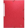 Carpeta A4+ Scotten 3 solapas rojo