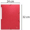 Carpeta A4+ Scotten 3 solapas rojo