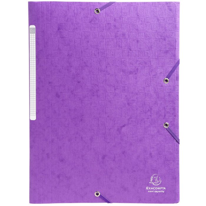 Carpeta A4+ Scotten 3 solapas violeta