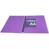 Carpeta A4+ Scotten 3 solapas violeta