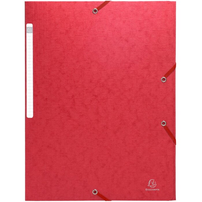 Carpeta esquinera Scotten-Manila DIN A4 roja