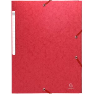 Carpeta esquinera Scotten-Manila DIN A4 roja