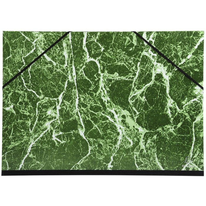 Cartera MARMOR verde en 37x52 cm