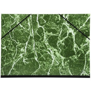 Cartera MARMOR verde en 37x52 cm