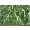 Cartera MARMOR verde en 37x52 cm