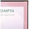Carpeta de firmas 654779E - 24 compartimentos burdeos