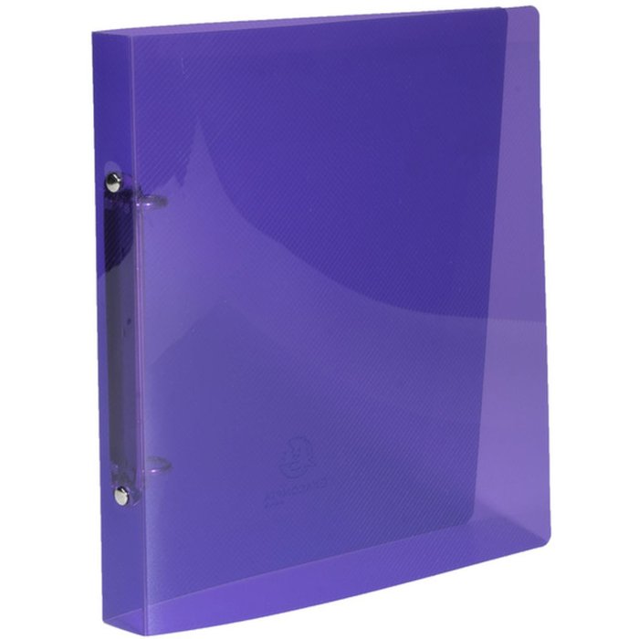 Carpeta de anillas 170x220 2R15mm CRYSTAL COLOURS colores surtidos
