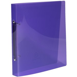 Carpeta de anillas 170x220 2R15mm CRYSTAL COLOURS colores...